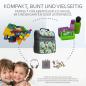 Preview: BAMBINIWELT Kinderrucksack für Toniebox, Musikbox-Rucksack für Hörwürfel z.B. Toniebox und Tigerbox Touch, verstellbare Innenfächer, Netzfach, gepolsterte Schultergurte